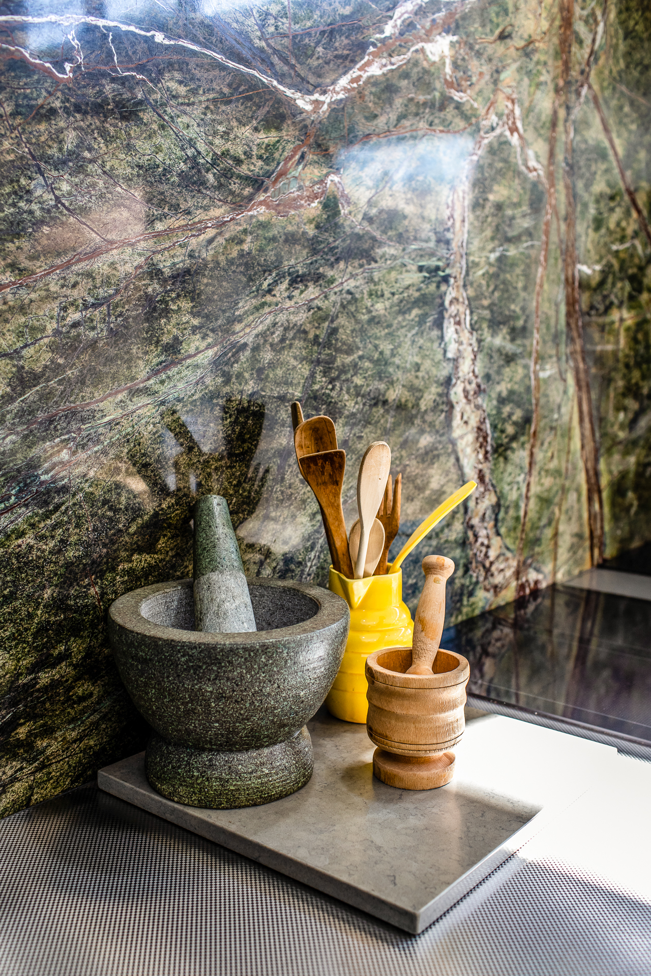 Green Forest and Stainless Steel